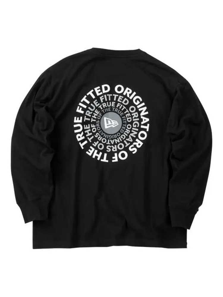 【NEWERA(ニューエラ)】サークルOOTTFロゴ長袖Tシャツ＊カタログ商品