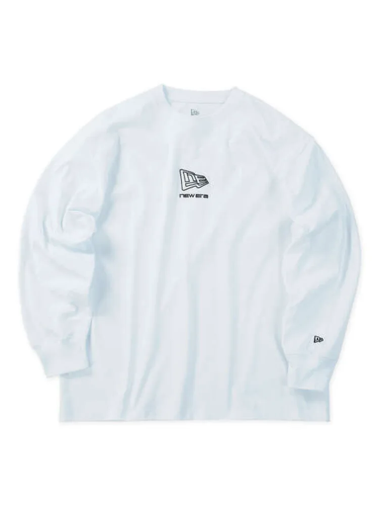 【NEWERA(ニューエラ)】フラッグロゴ長袖Tシャツ＊カタログ商品