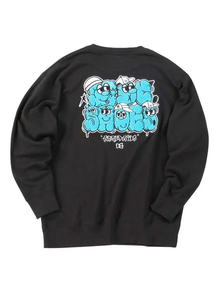 【DC-SHOES(ディーシーシューズ)】26SKTEAMクルースウェット＊カタログ商品