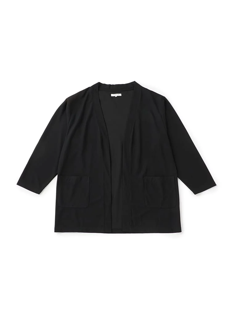 ブラック 【TSC】テックニットイージーカーディガン | フォーエル公式通販