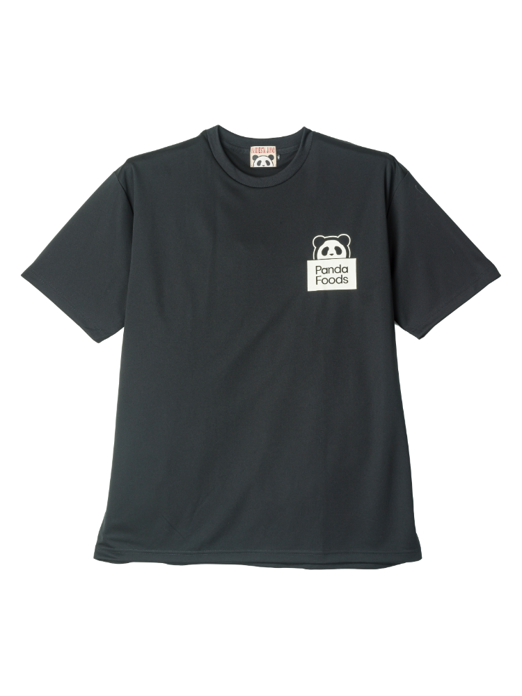 ブラック 【PANDIESTA JAPAN】三輪車パンダDRYメッシュTシャツ
