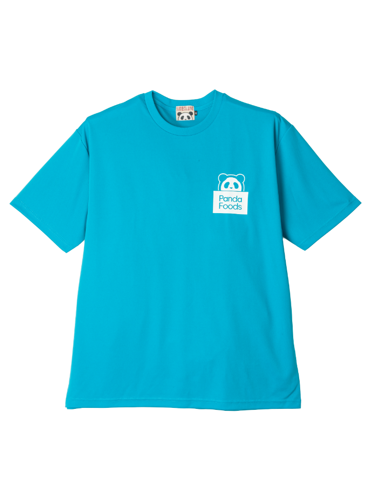 ターコイズ 【PANDIESTA JAPAN】三輪車パンダDRYメッシュTシャツ