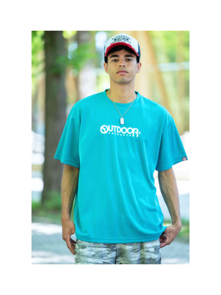 OUTDOOR PRODUCTS】【3L-6L】DRYメッシュ半袖Tシャツ ＊カタログ商品